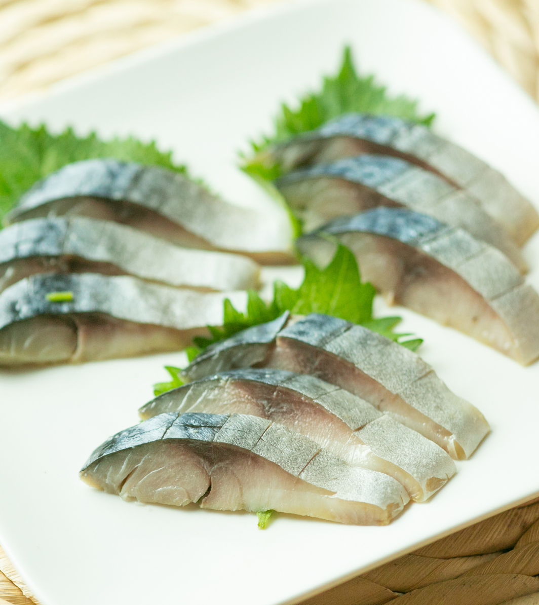 Marinated mackerel
